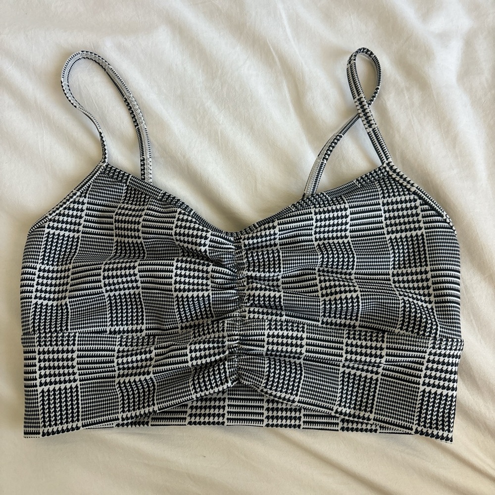 L*Space checkered sports bra